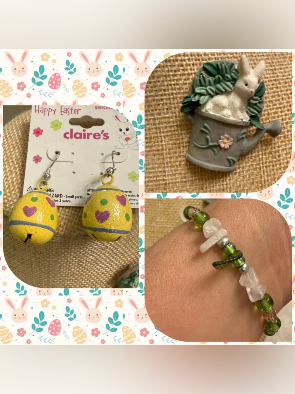 Adorable 3 Piece Easter Jewelry Bundle